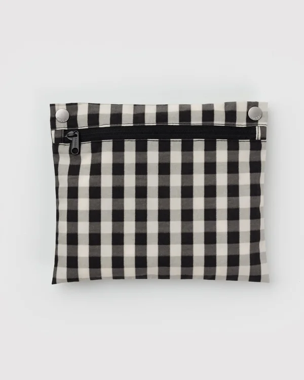 Cloud Bag - Black And Cream Gingham