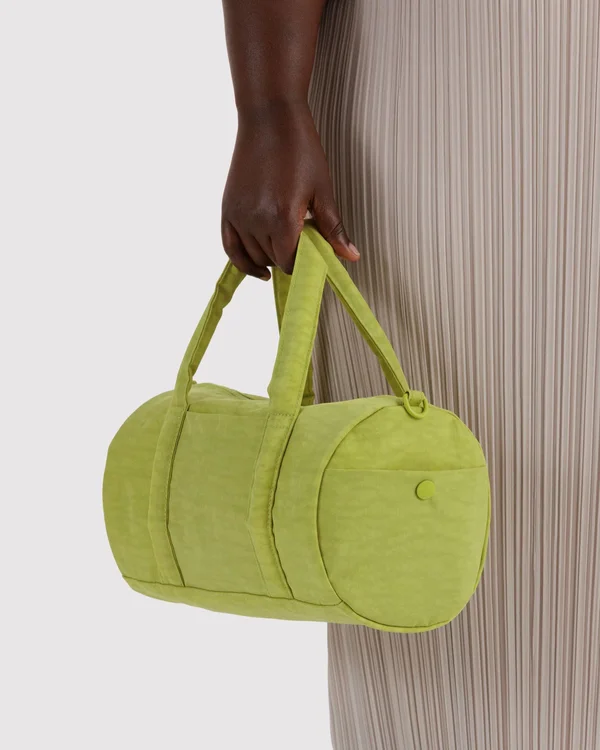 Nylon Duffle Bag - Chartreuse - Material: heavyweight-nylon