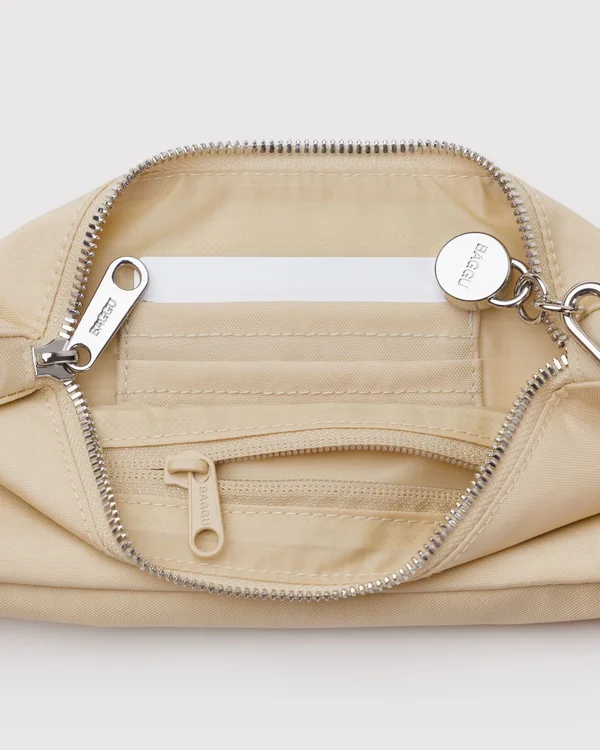 Nylon Pochette - Sale - Custard