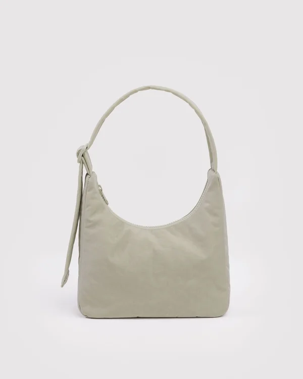 Mini Nylon Shoulder Bag - Sale - Celadon - Size: OS