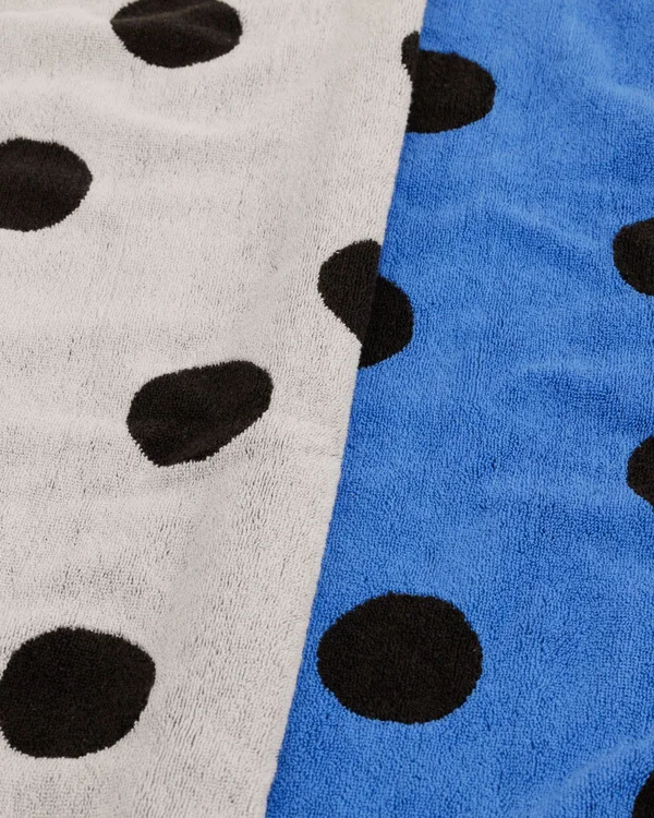 Hand Towel Set of 2 - Polka Dot Mix - Material: organic-cotton