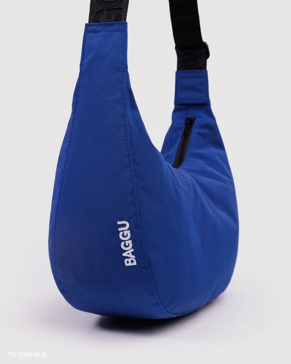 Medium Nylon Crescent Bag - New York Mets™ - Material: heavyweight-nylon