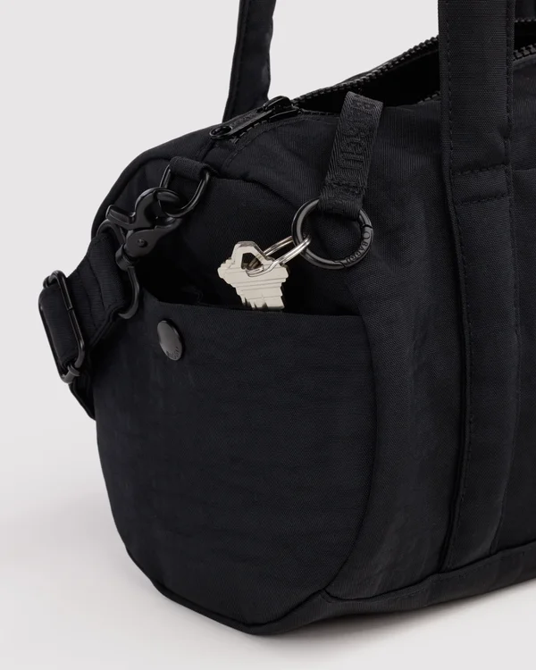 Nylon Duffle Bag - Black